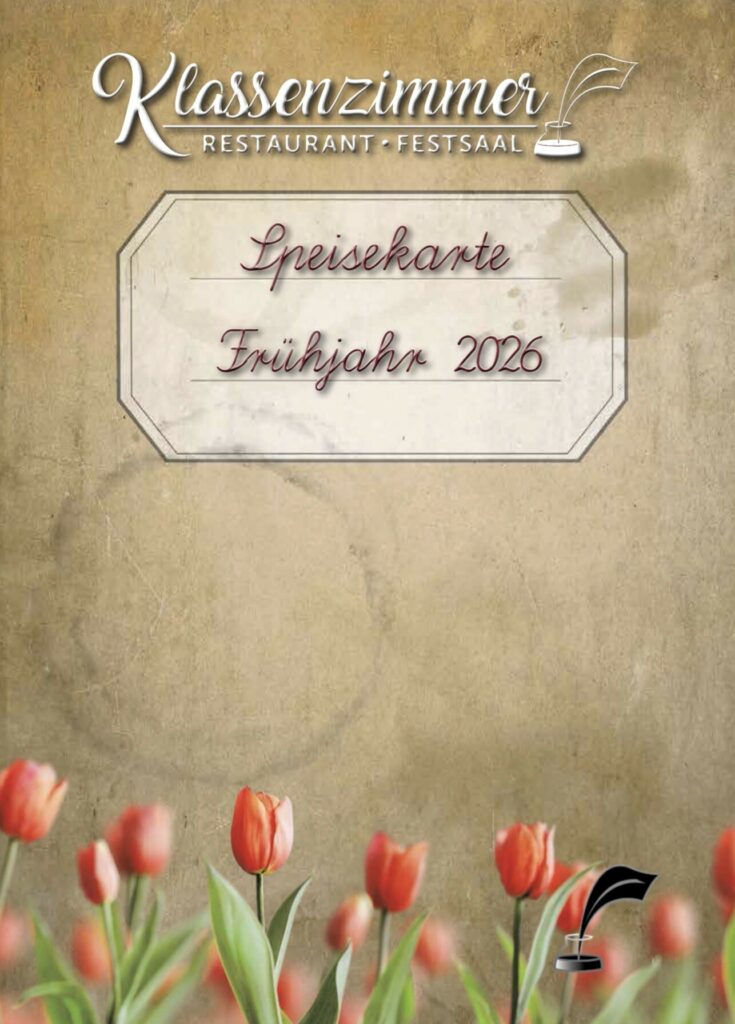 Restaurant Klassenzimmer Speisekarte Restaurant Klassenzimmer Speisekarte